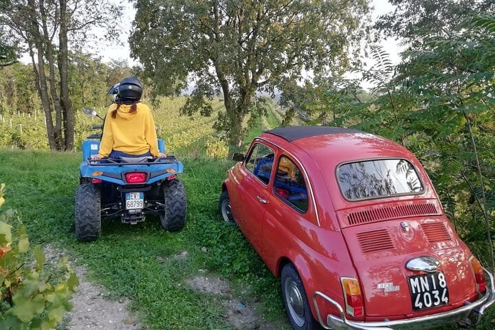 Escursione in quad tra vigneti e sentieri sterrati sul Lago di Garda