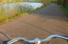 Guida e-bike durante il tour panoramico sul Lago di Garda