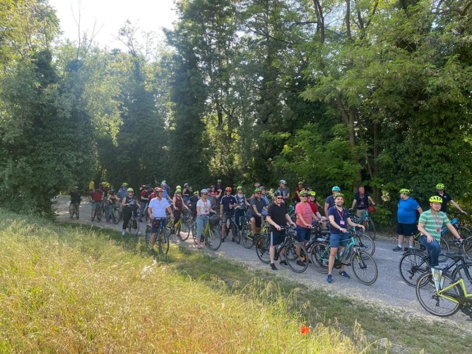 Tour e-bike verso il Monte Baldo sopra il Lago di Garda